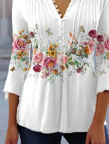 MADELYN – TRENDY PRINT BLOUSE