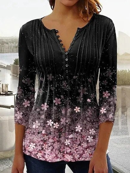 MADELYN – TRENDY PRINT BLOUSE