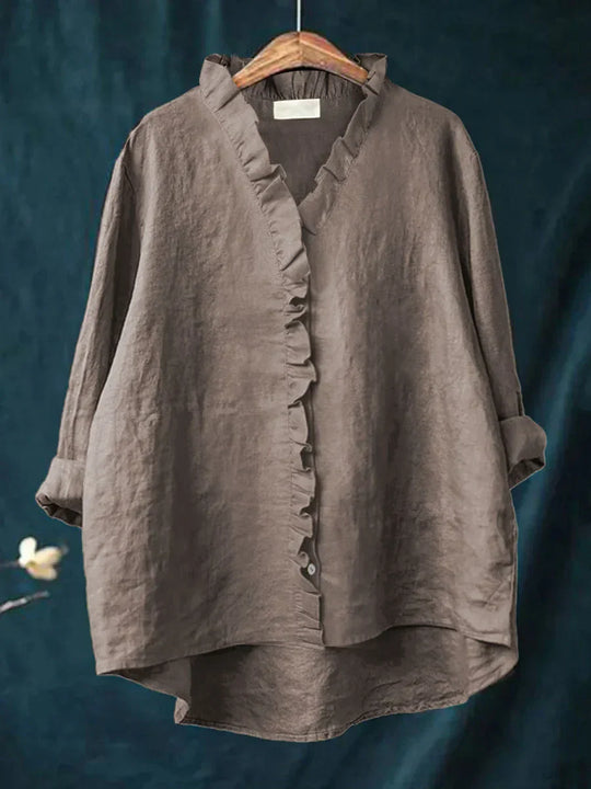 LUCIA – EASYGOING COTTON BLOUSE