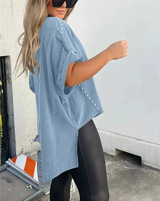 NADJA – OVERSIZED COTTON SHIRT