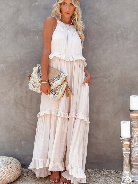 BIANCA – FLOWY MAXI SUMMER DRESS