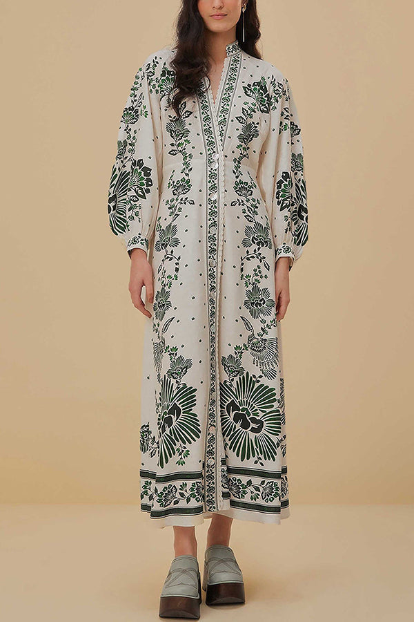 ELERI – EMBROIDERED FLORAL MAXI DRESS