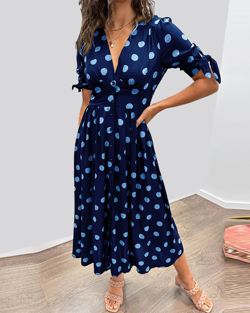 ZOE – CHARMING POLKA DOT DRESS