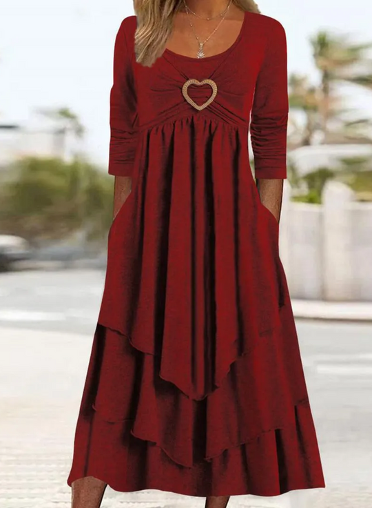 NANCY - VERSATILE LAYERED MIDI DRESS