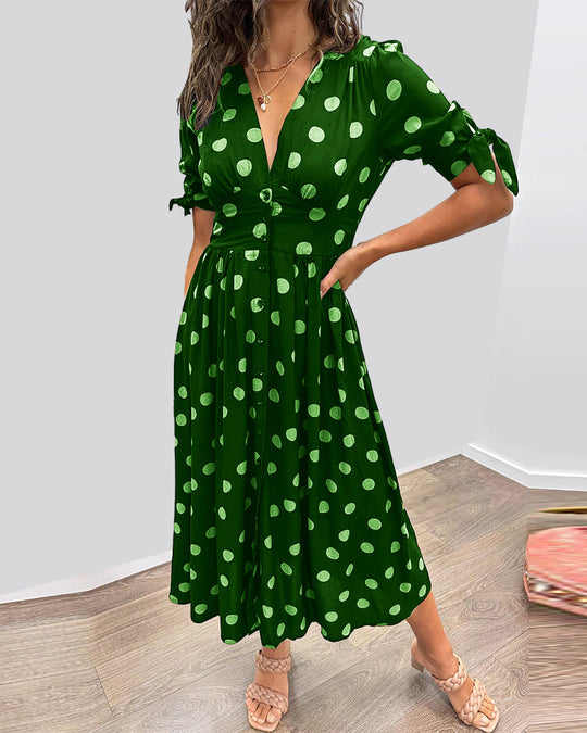ZOE – CHARMING POLKA DOT DRESS