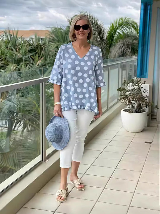 VIVIEN – VINTAGE-INSPIRED TOP