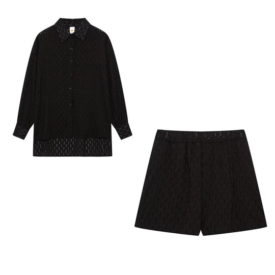 MAREN – RELAXED SHIRT & SHORTS SET