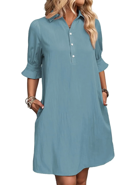 HARPER - CLASSIC SHIRT DRESS