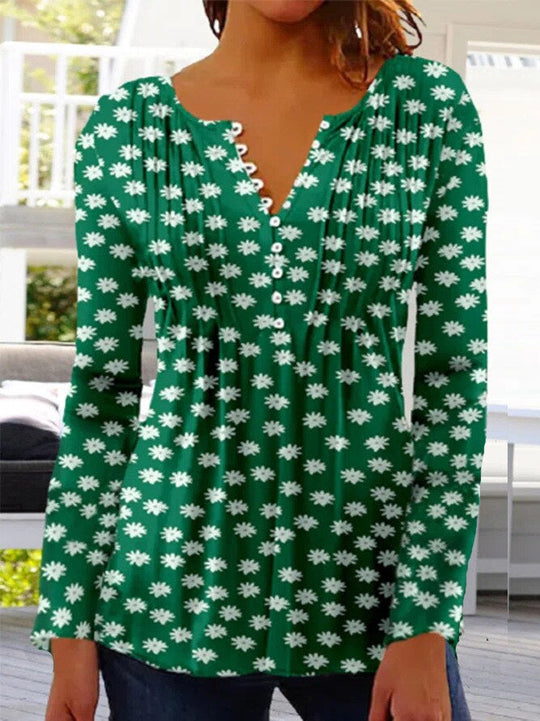 MADELYN – TRENDY PRINT BLOUSE