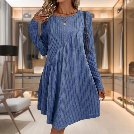 NAYLA – LONG-SLEEVE AUTUMN DRESS