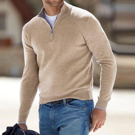 LOUKAS – HALF-ZIP SWEATER