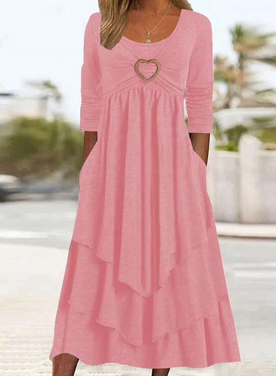NANCY - VERSATILE LAYERED MIDI DRESS