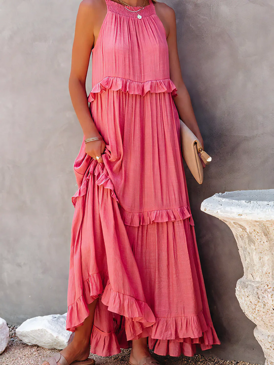 BIANCA – FLOWY MAXI SUMMER DRESS