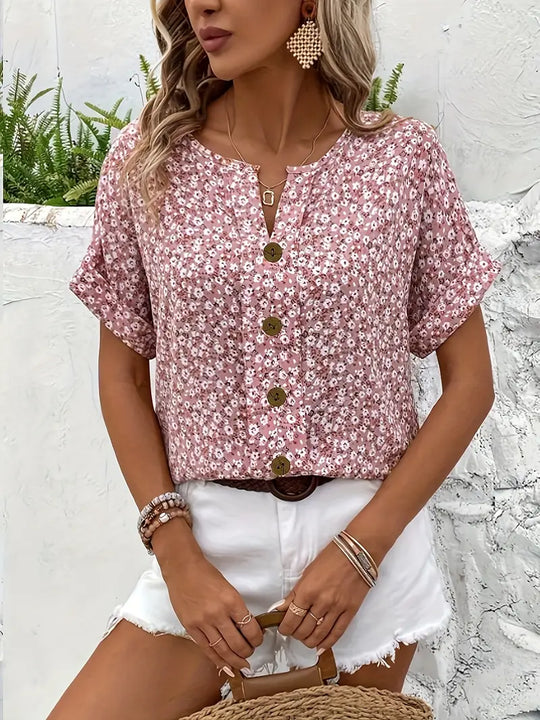 MIRELIA – LIGHT FLORAL BLOUSE