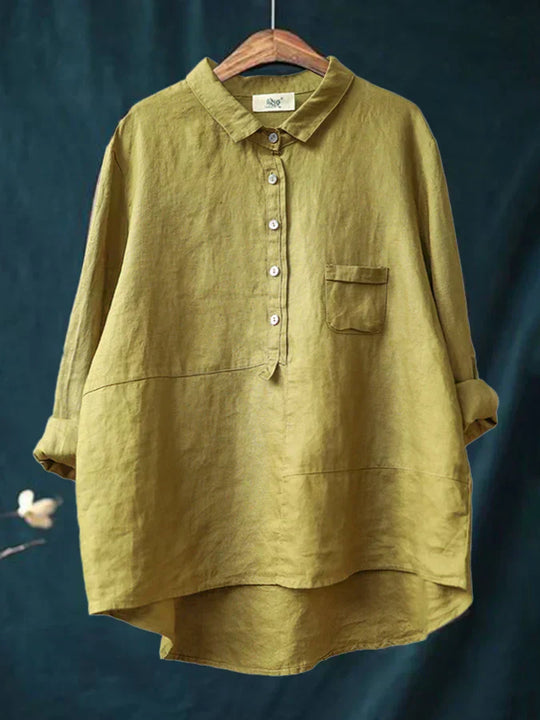 NADIA – RELAXED BUTTON-UP SHIRT
