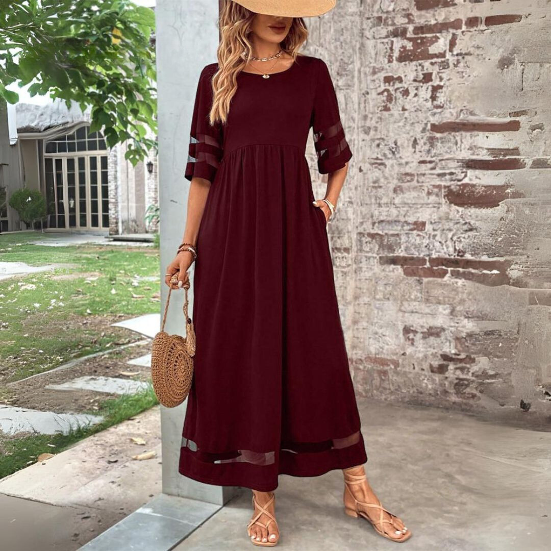 MAÉLIS – LIGHTWEIGHT TUMMY-COVERING DRESS