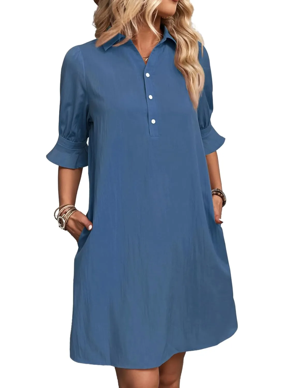 HARPER - CLASSIC SHIRT DRESS