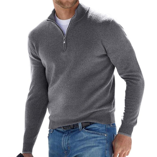 LOUKAS – HALF-ZIP SWEATER