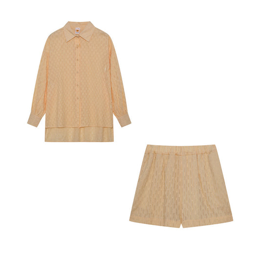 MAREN – RELAXED SHIRT & SHORTS SET