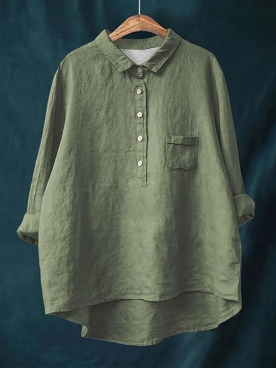 NADIA – RELAXED BUTTON-UP SHIRT