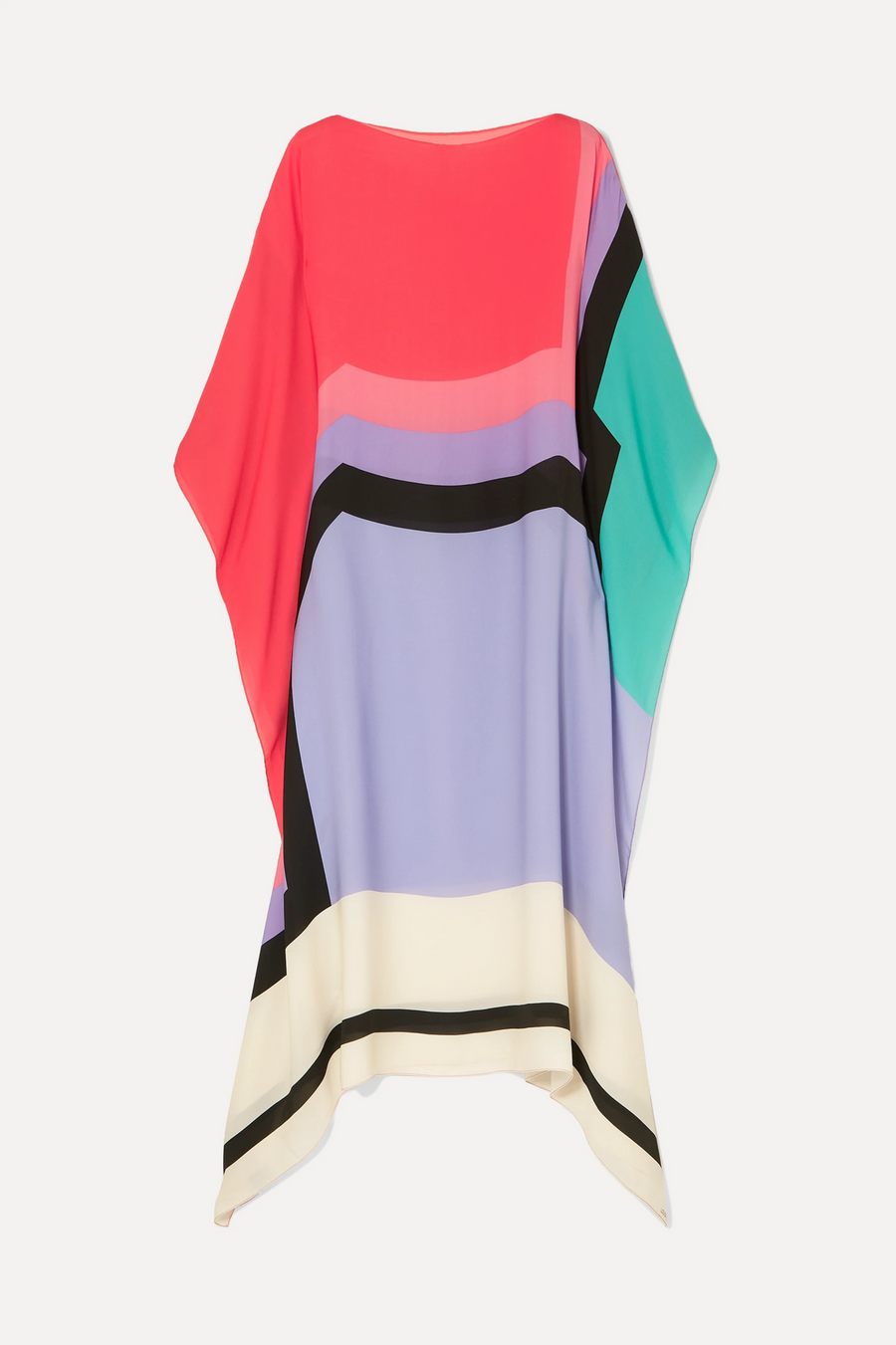 IRISH – STRIKING PRINTED CAFTAN DRESS