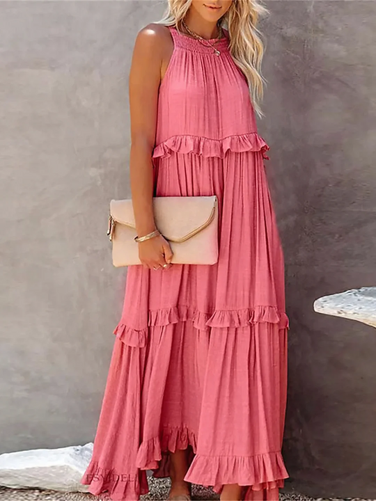 BIANCA – FLOWY MAXI SUMMER DRESS