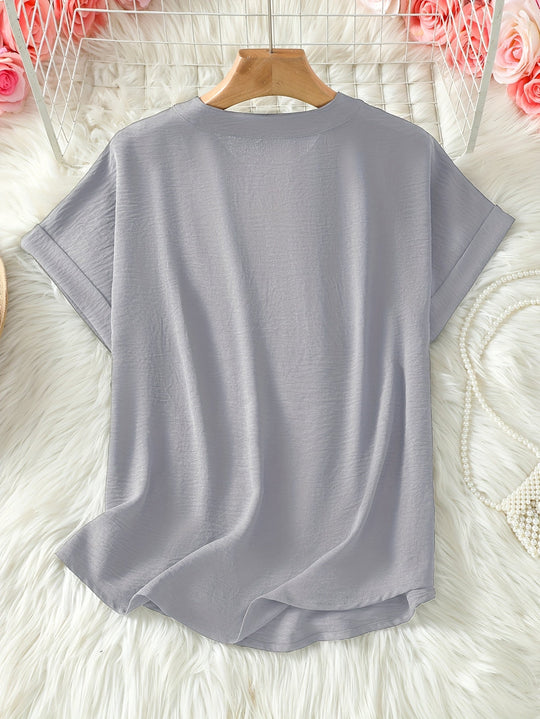 EMILY | RELAXED V-NECK EVERYDAY TEE