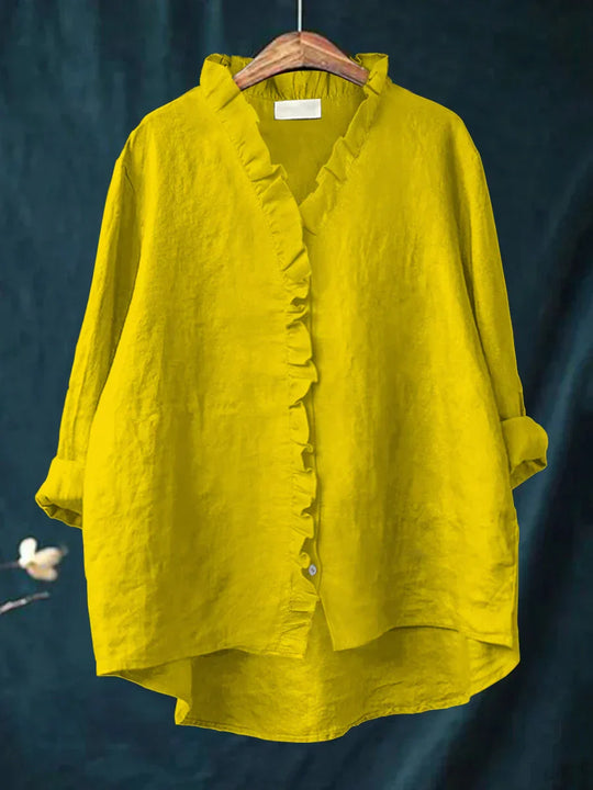 LUCIA – EASYGOING COTTON BLOUSE