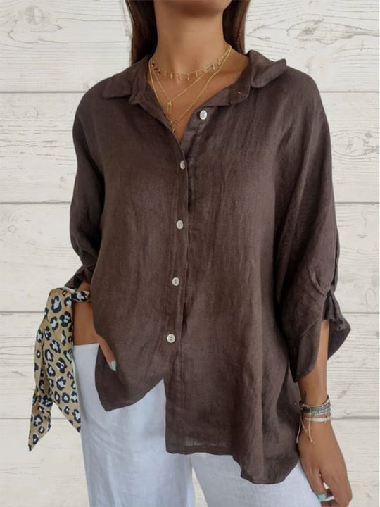 ELOISE – CHIC V-NECK BLOUSE