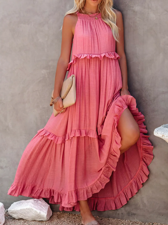 BIANCA – FLOWY MAXI SUMMER DRESS