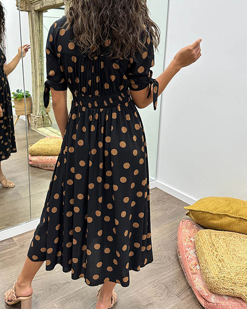 ZOE – CHARMING POLKA DOT DRESS
