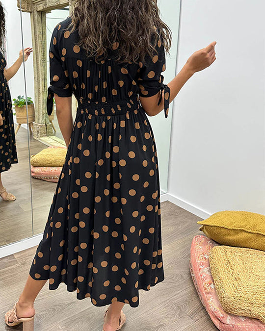 ZOE – CHARMING POLKA DOT DRESS