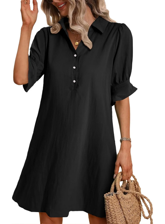 HARPER - CLASSIC SHIRT DRESS
