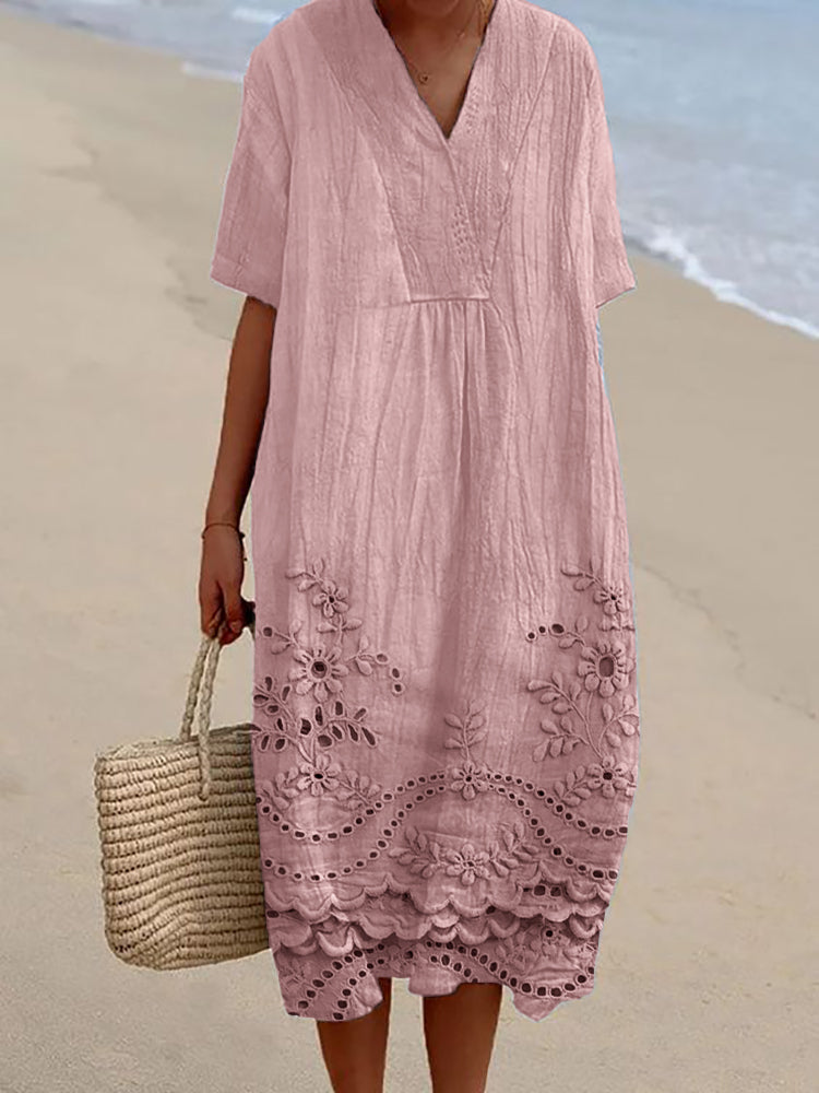 ELENYA – FLORAL PRINTED MIDI DRESS