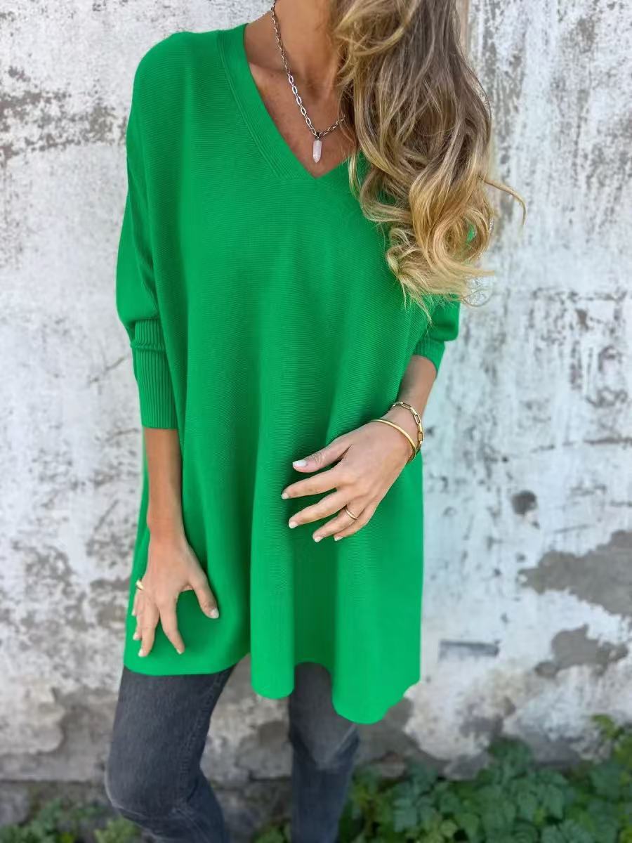 SADIE – RELAXED LONG-SLEEVE JUMPER