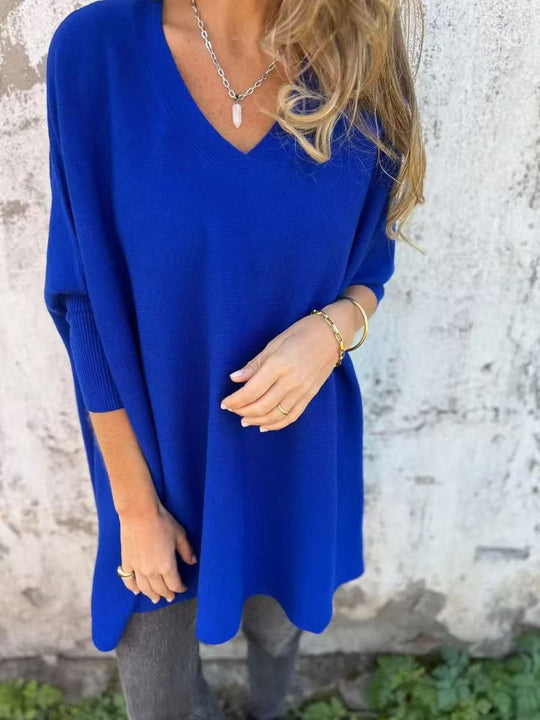 SADIE – RELAXED LONG-SLEEVE JUMPER