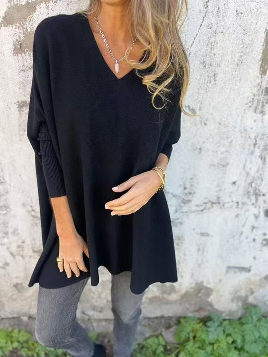 SADIE – RELAXED LONG-SLEEVE JUMPER