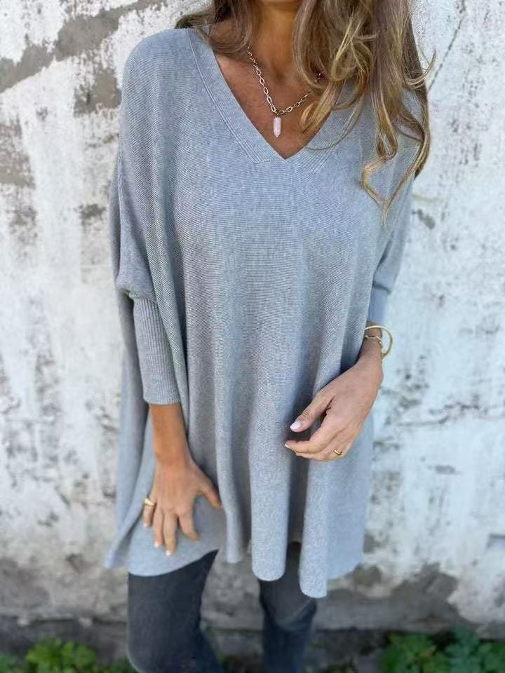 SADIE – RELAXED LONG-SLEEVE JUMPER