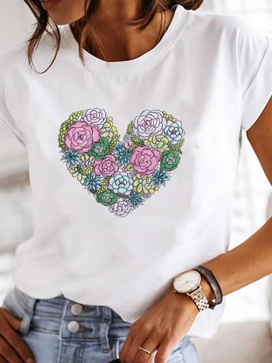 MELIA – PRINTED TEE STYLE