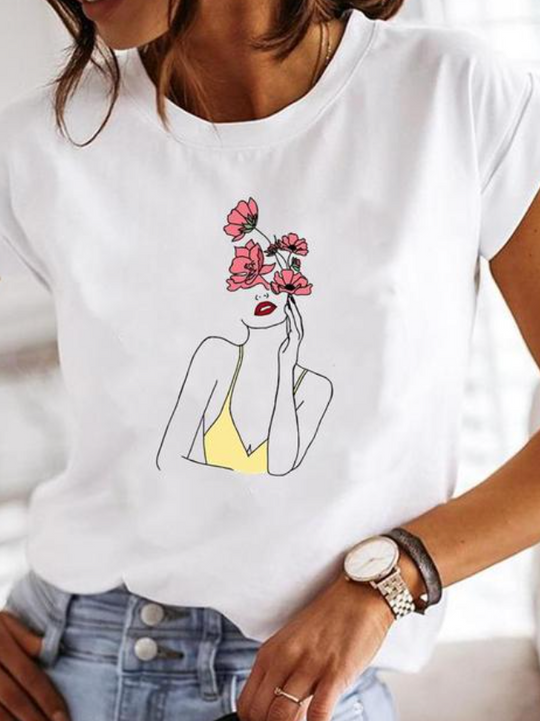 MELIA – PRINTED TEE STYLE