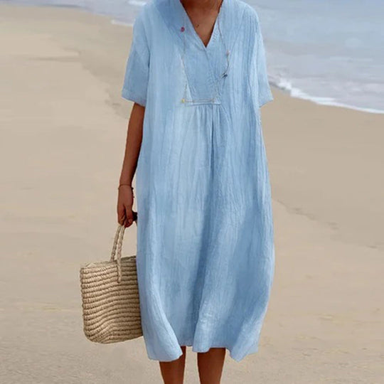 MARIBETH – RELAXED FIT MIDI DRESS
