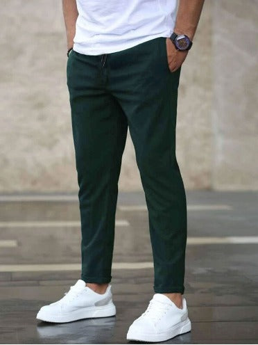 LORENZO – TAPERED DRAWSTRING TROUSERS