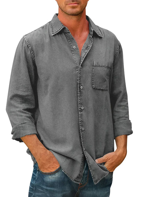 MARCUS – SMART LONG SLEEVE SHIRT