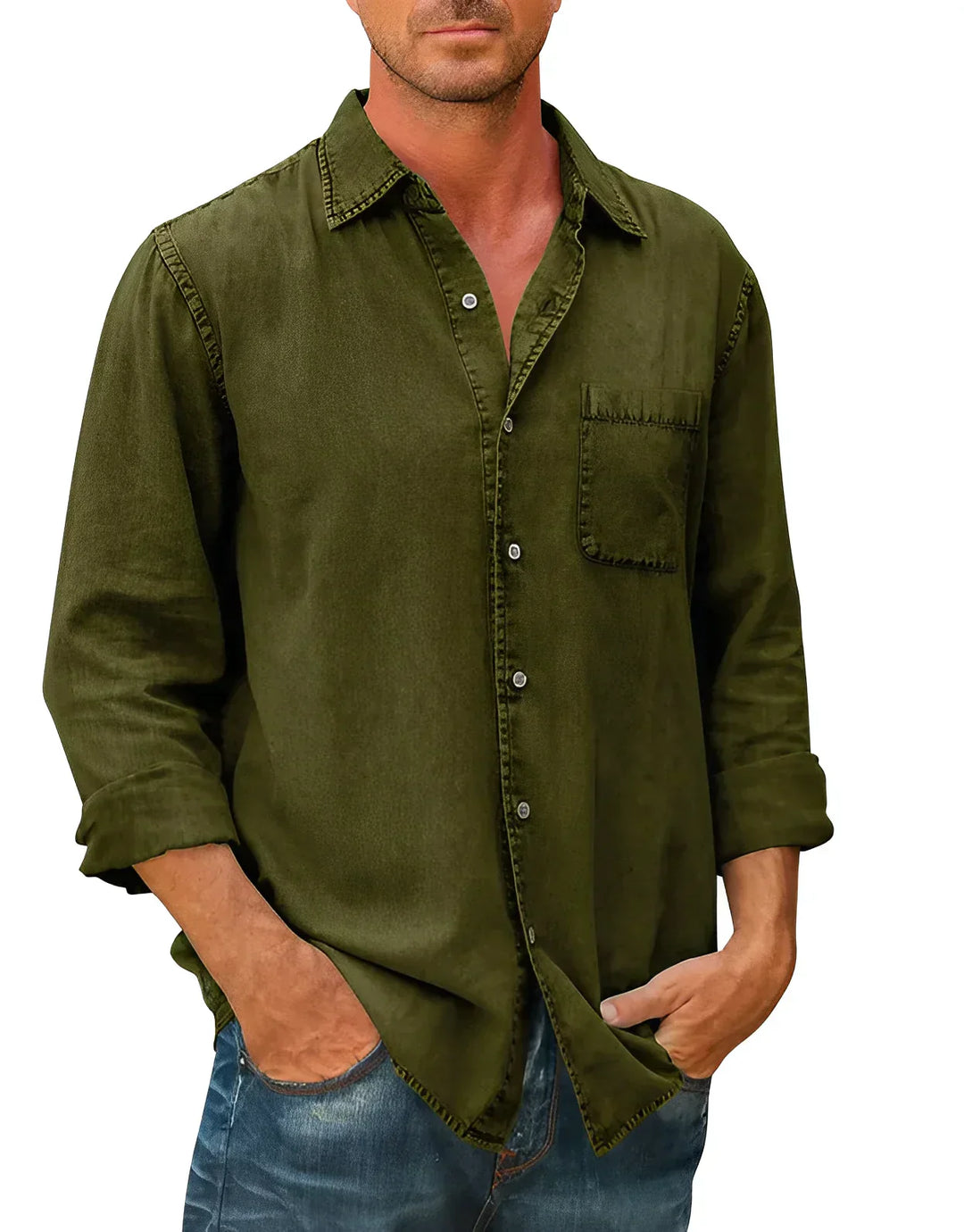 MARCUS – SMART LONG SLEEVE SHIRT