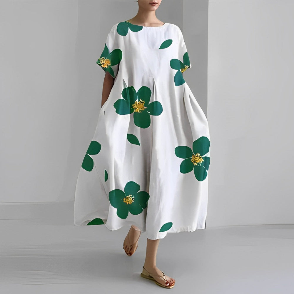 NADINE – FLOWY BOHO MIDI DRESS