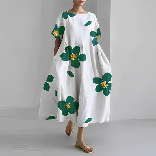 NADINE – FLOWY BOHO MIDI DRESS