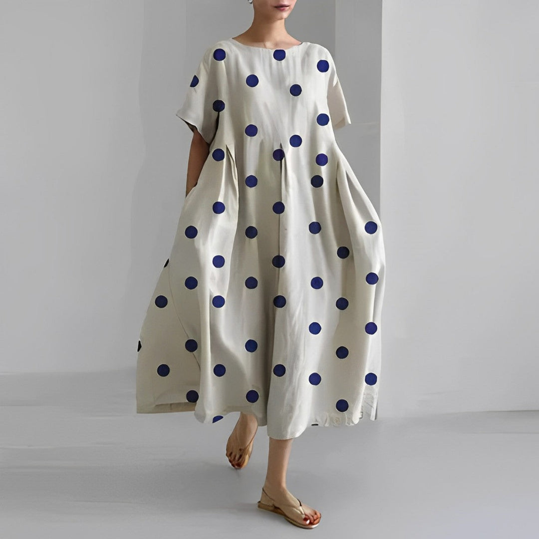 NADINE – FLOWY BOHO MIDI DRESS