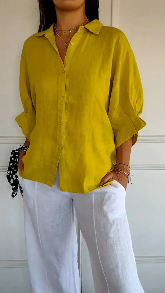 ELOISE – CHIC V-NECK BLOUSE