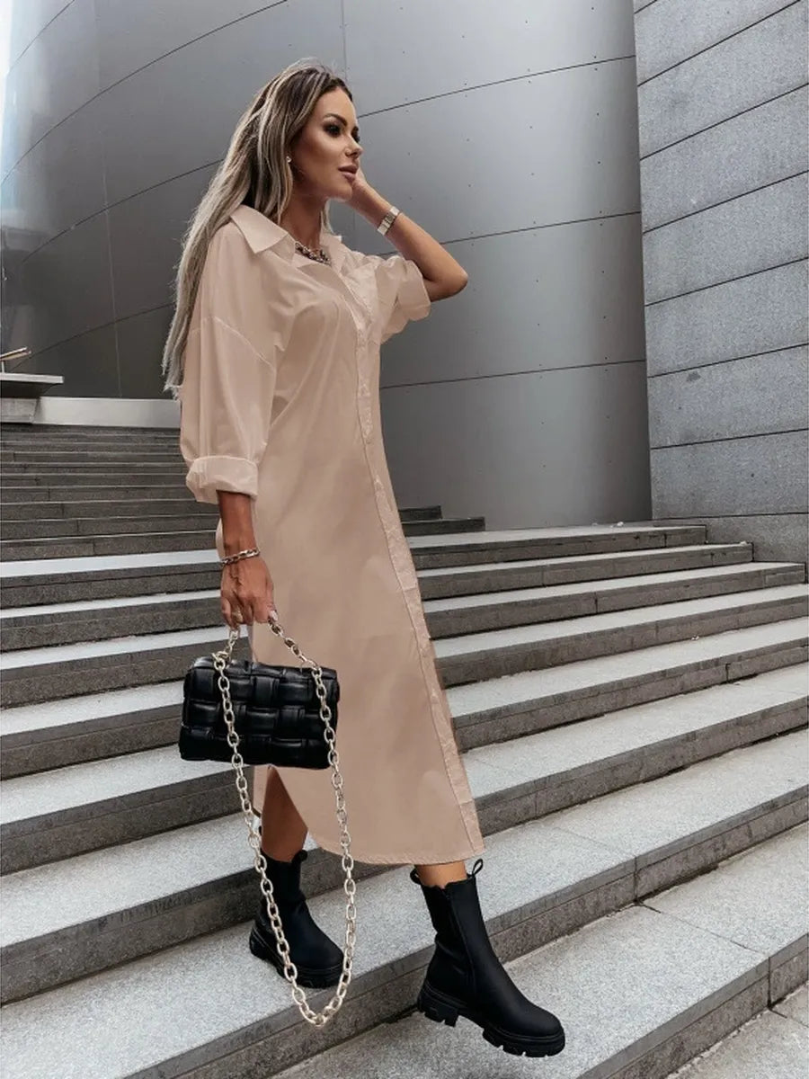 YNA – SPLIT HEM DRESS