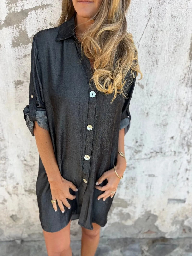 ROMY – AIRY LONGLINE SHIRT